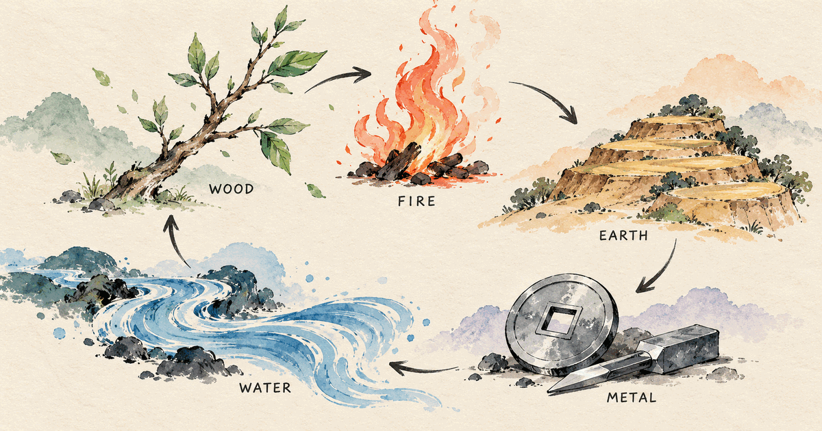 How the Five Elements Make a Liu Yao Chart Move